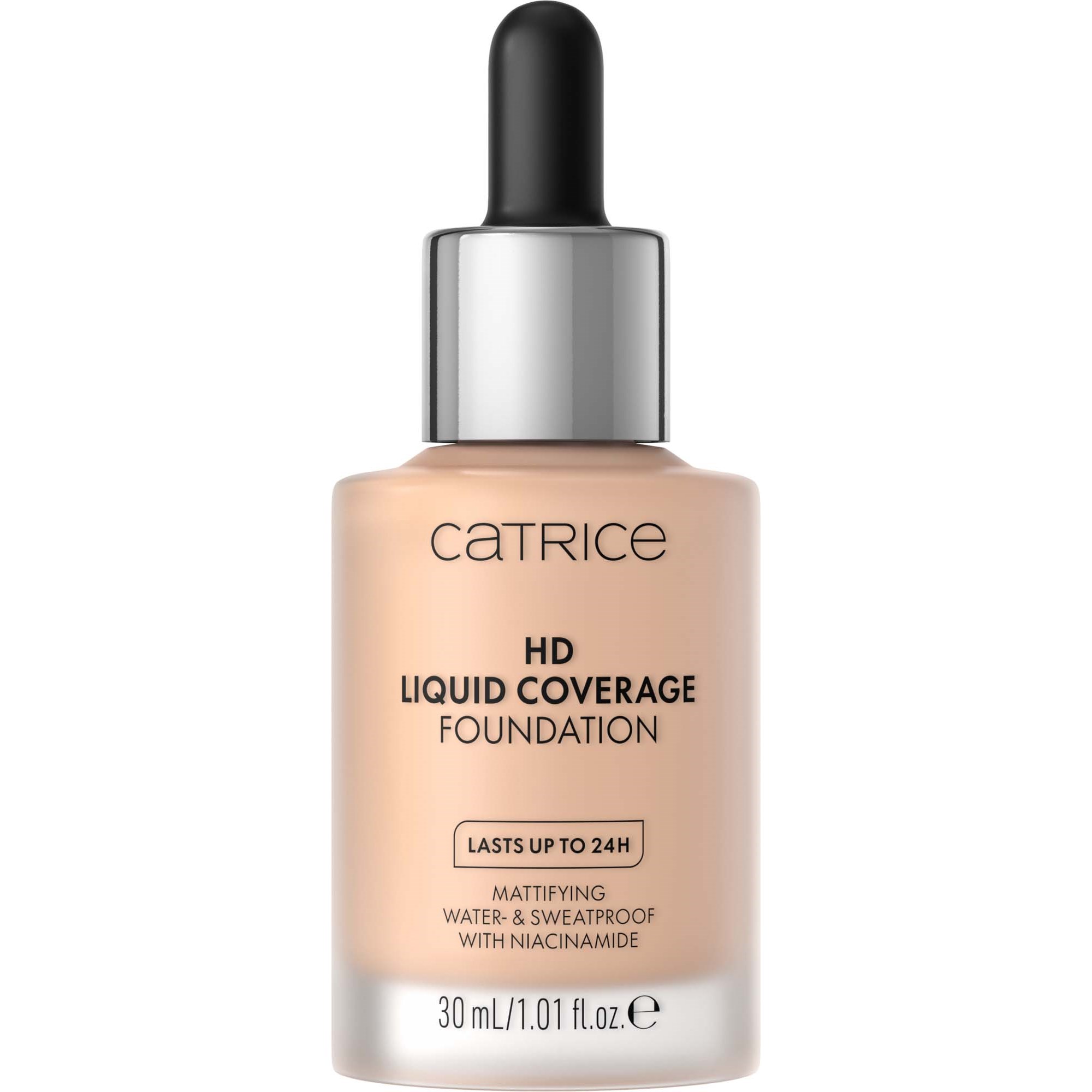 Catrice Podkład do twarzy  HD Liquid Coverage Foundation 020 Rose Beig (zdjęcie 2)