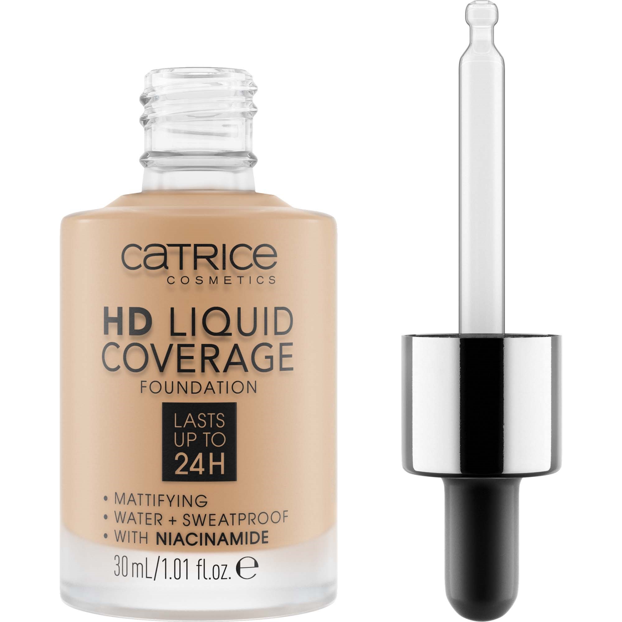 Foundation & base Catrice HD Coverage Liquid Foundation - 32 Nude Beige