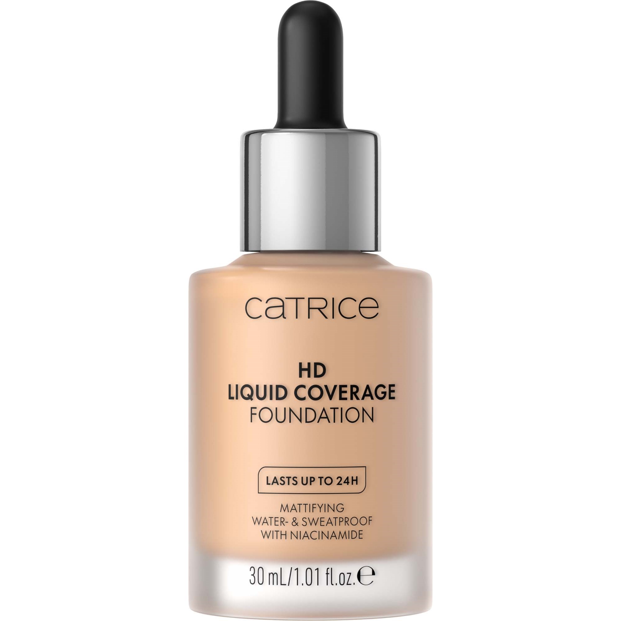 Catrice HD Liquid Coverage Foundation 040 Warm Beige