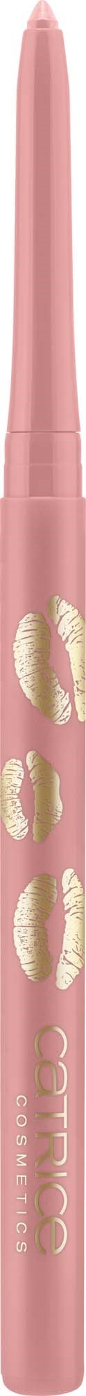 Ein pinker Eyeliner-Bleistift mit goldenen Akzenten und dem Markennamen "JOLI**".