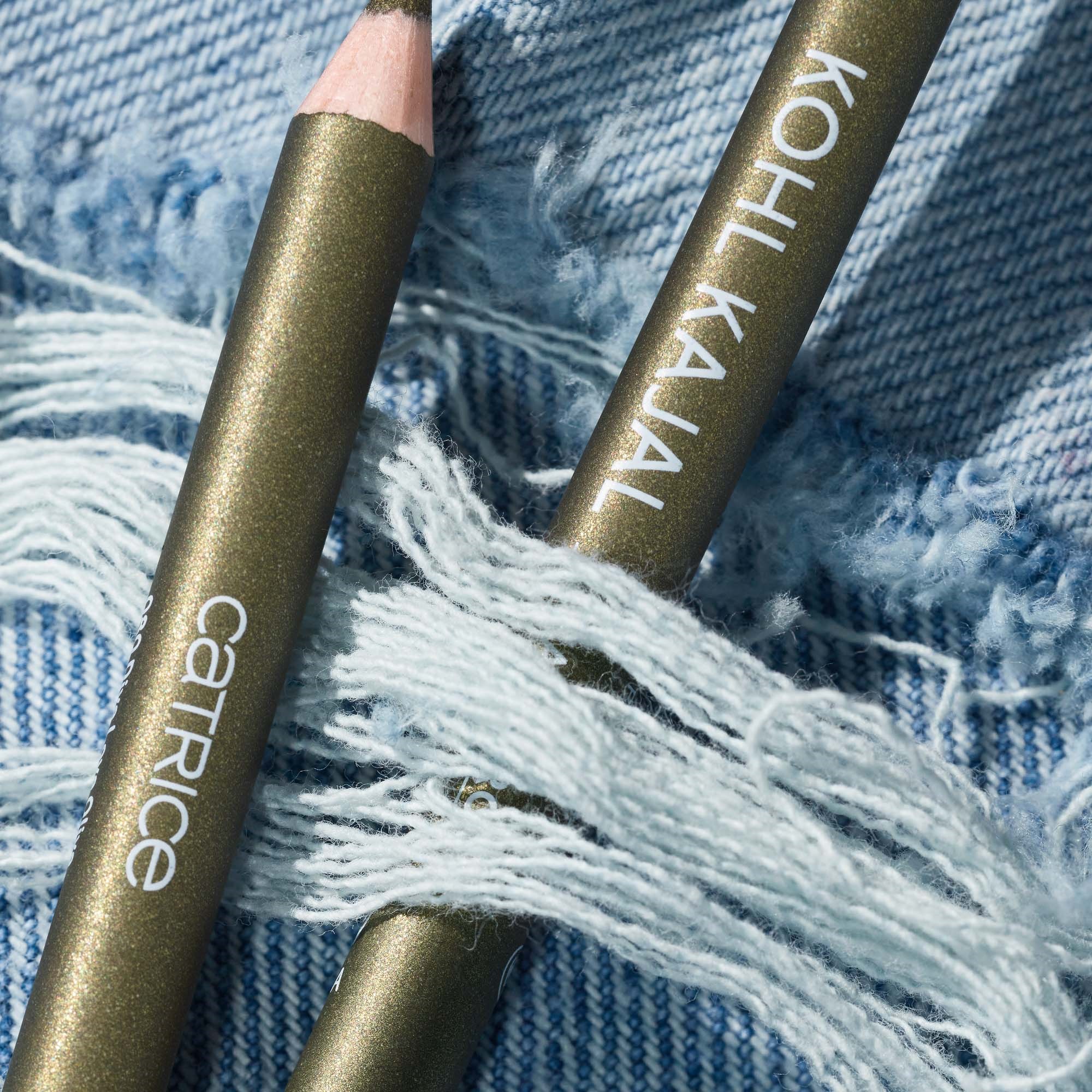Catrice Kohl Kajal Waterproof 080 - kredka o oczu Dive Love Olive (obrázok 9)