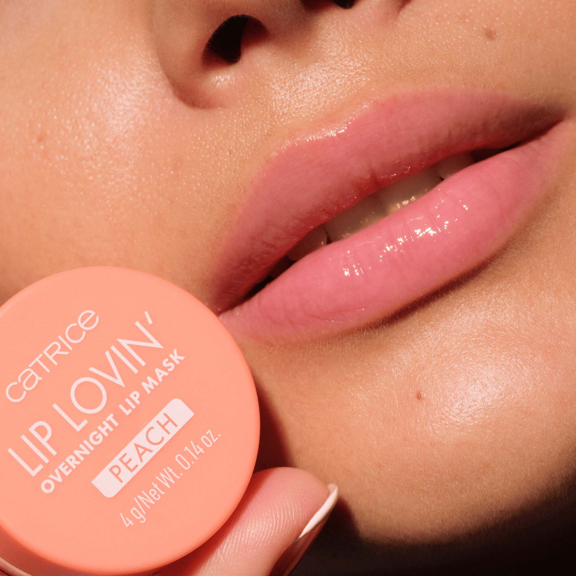Catrice Lip Lovin' Overnight Lip Mask 030 Feelin' Peachy (obrázok 5)
