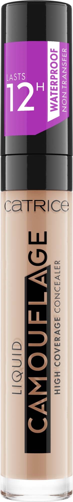 Det är ett concealer-stift med en lila etikett som visar att det är vattentätt i upp till 12 timmar.