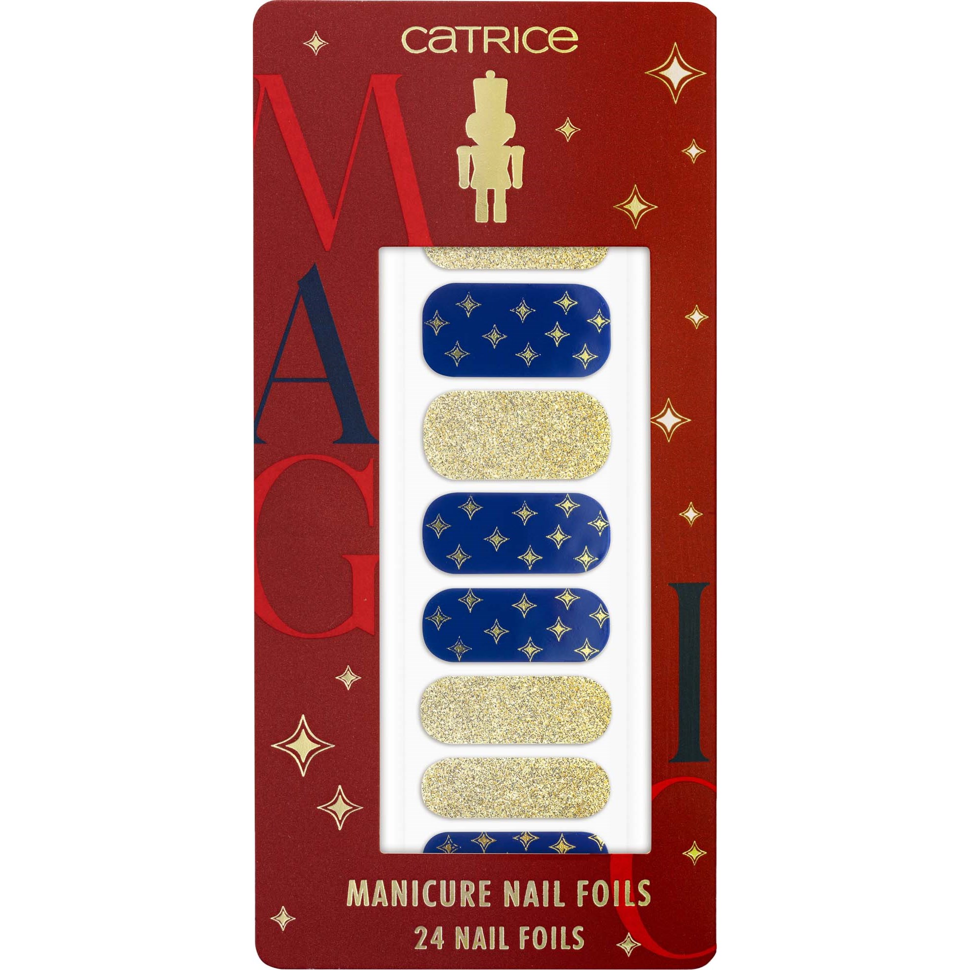 Läs mer om Catrice Magic Christmas Story Manicure Nail Foils Drosselmeyers Surpr