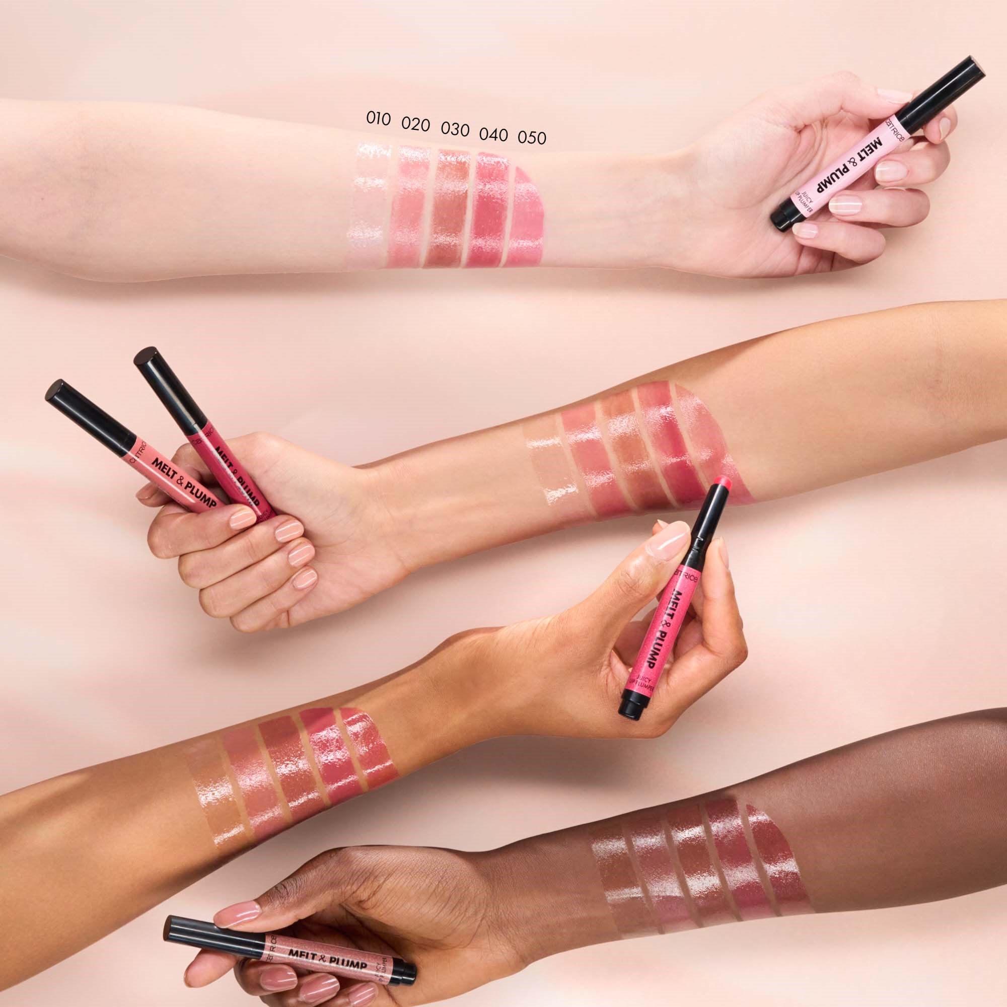 Catrice Melt & Plump Juicy Lip Plumper 020 Hyp-nude-tized (obrázok 10)