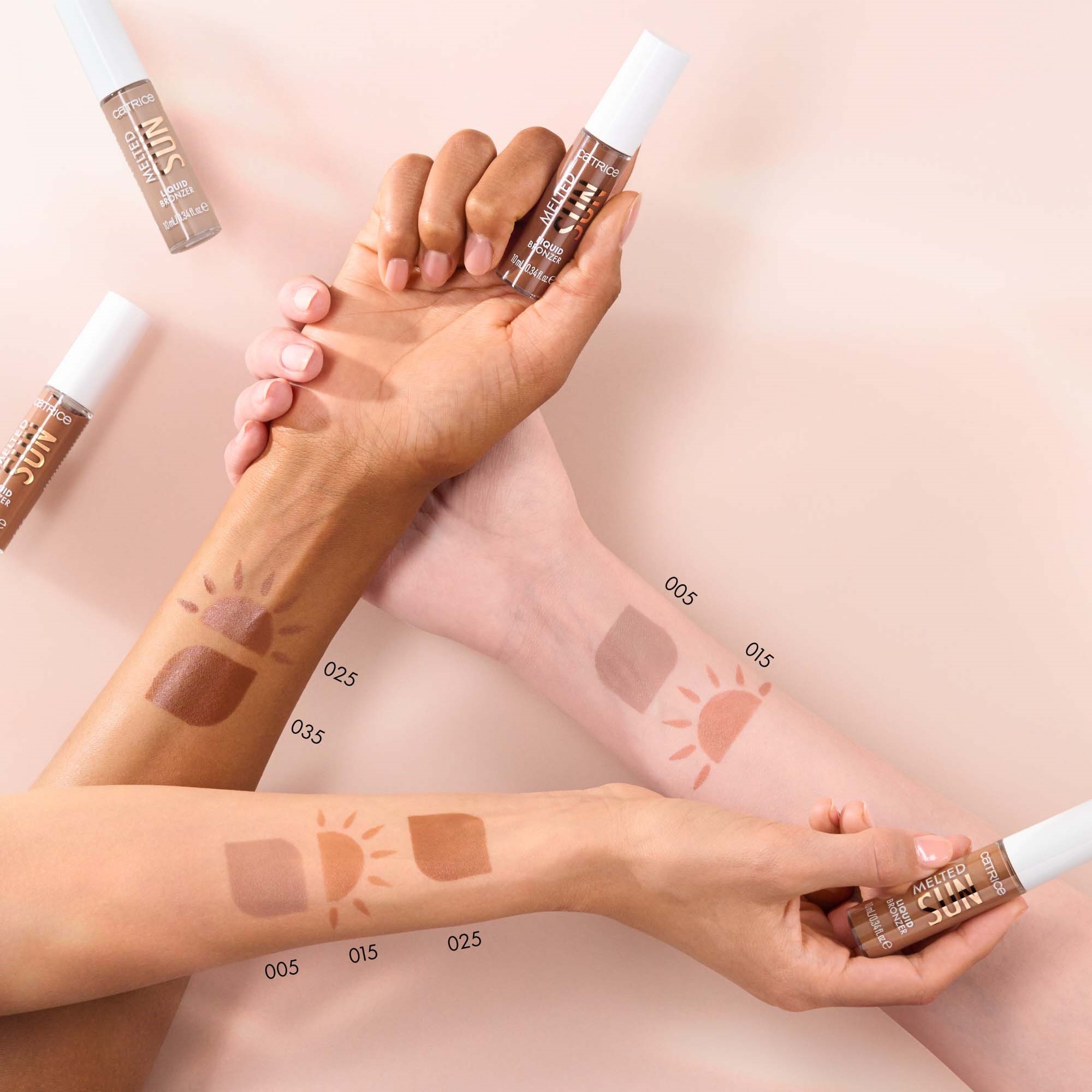 Catrice Melted Sun Liquid Bronzer 005 Tan Lines (obrázok 5)