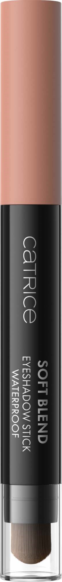 Weicher beige Eyeliner-Stift mit schwarzem Körper mit der Aufschrift Catrice Essence Eyeliner Pen Waterproof.