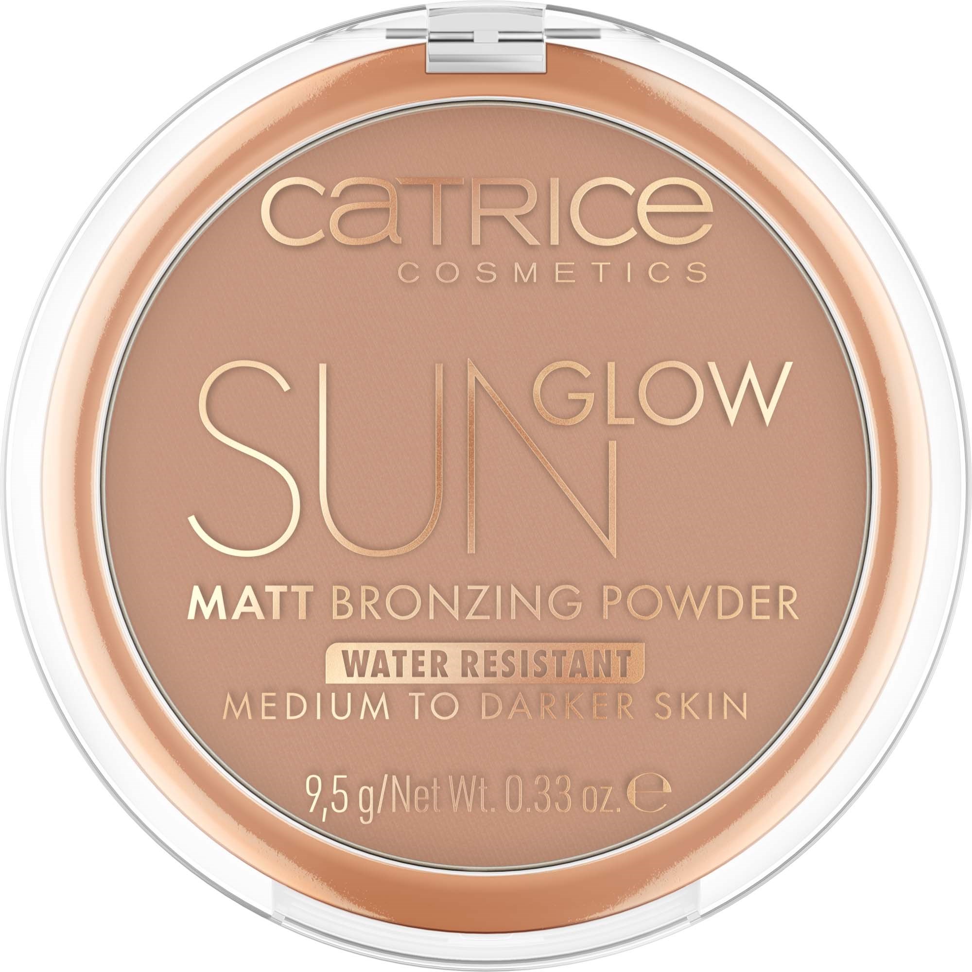 Blush & pudder Catrice Sun Glow Matt Bronzing Powder - 35 Universal Bronze