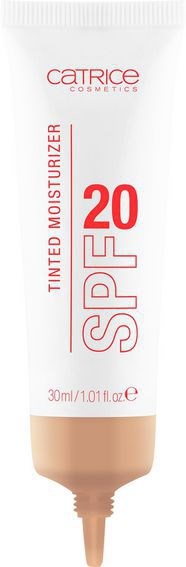 En tube med tonet fuktighetskrem med SPF 20 fra Catrice Cosmetics, 30 ml.