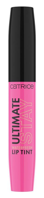 En svart och rosa läppfärg med orden "Ultimate Shine" och "Lip Tint" på.