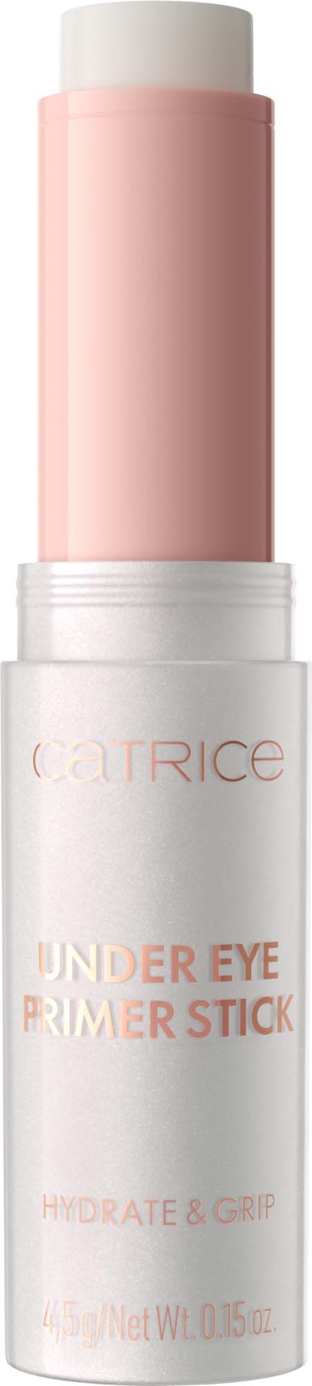 Heller rosa Under Eye Primer Stick mit weißer Basis und rosa Deckel von Catrice.