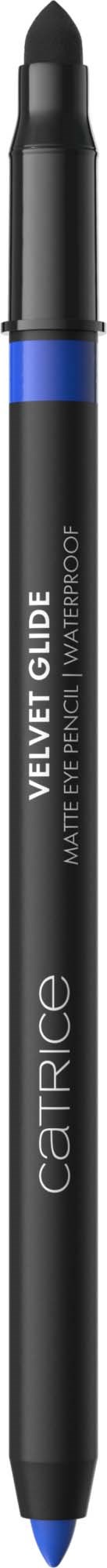 Catrice Velvet Glide matchrämne mit blauer und schwarzer Verpackung.