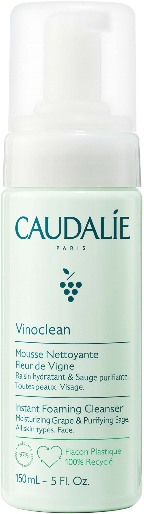 Caudalie Cadualie Vinoclean Daily Foaming Cleanser 150 ml