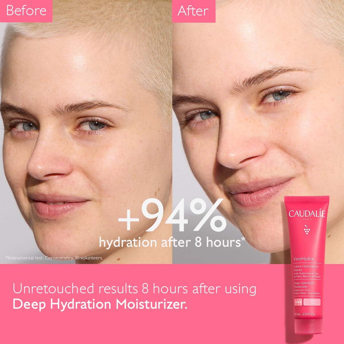 Alternativ bild 1 för Caudalie Vinohydra Deep Hydration Moisturizer 60 ml
