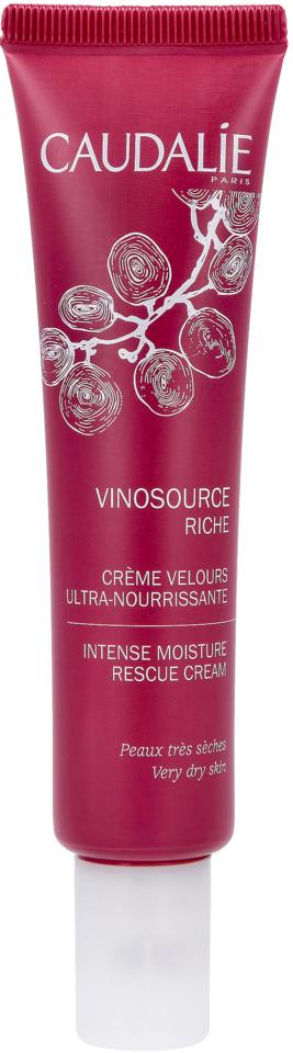 Caudalie Vinosource Intense Moisture Rescue Cream 40ml