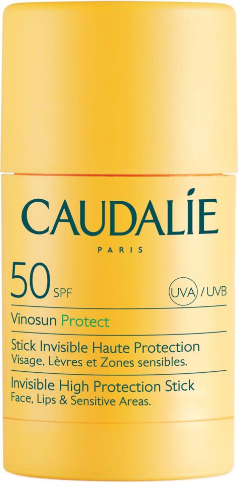 Caudalie Vinosun Invisible High Protection Stick SPF50 15 g