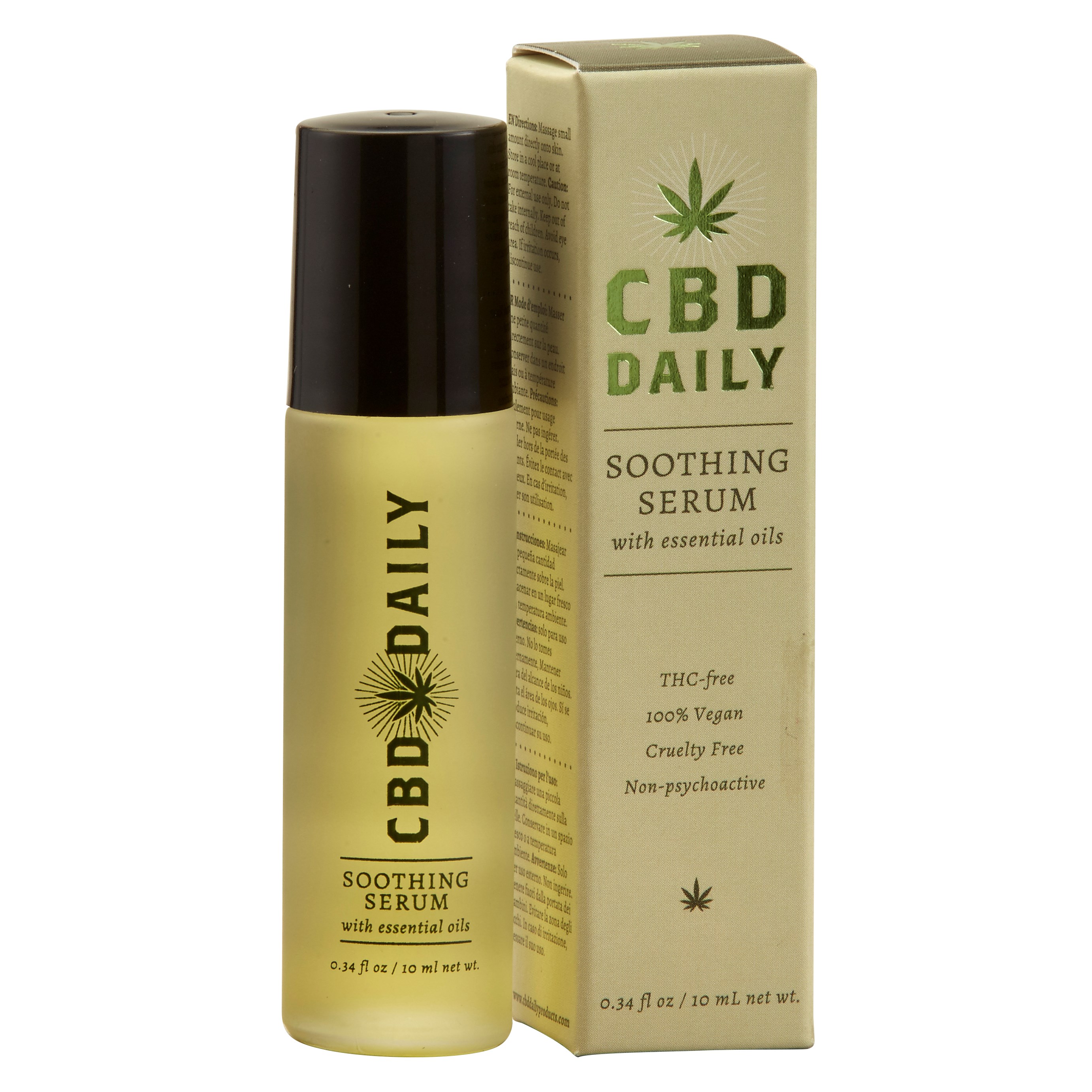 CBD Daily Soothing Serum Original Strength with Rollerball 10 ml