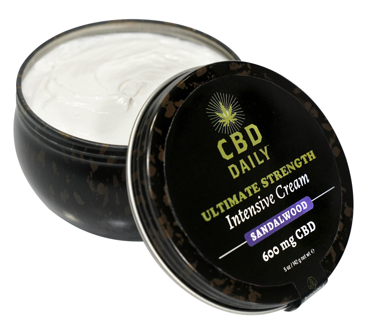 CBD Daily Ultimate Strength Intensive Cream Sandalwood 142 g | lyko.com