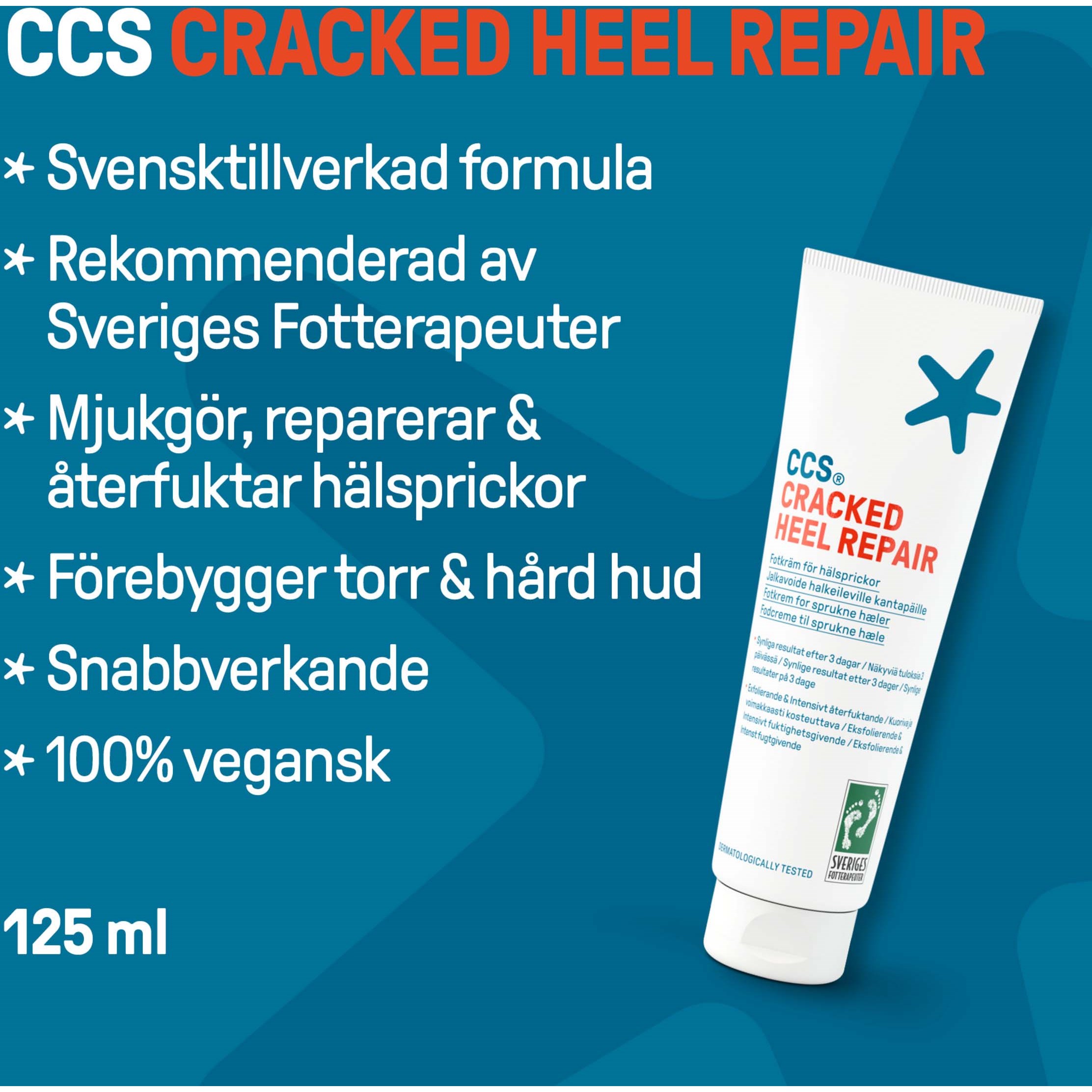CCS Cracked Heel Repair 125 ml (obrázok 3)