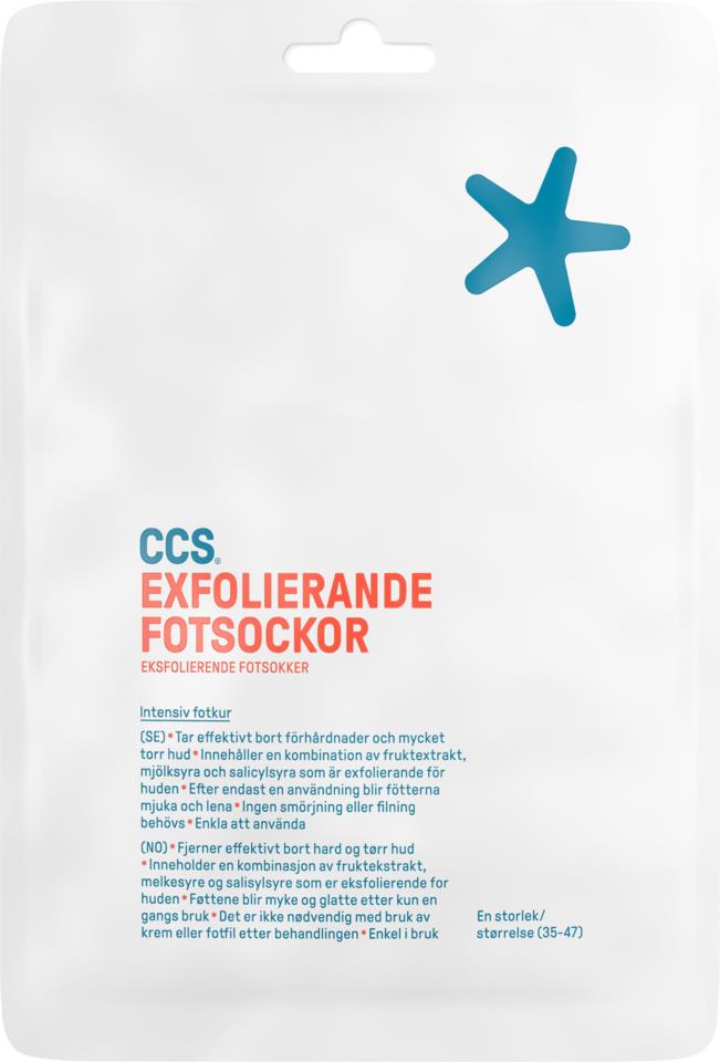 CCS Exfolierande Fotsockor