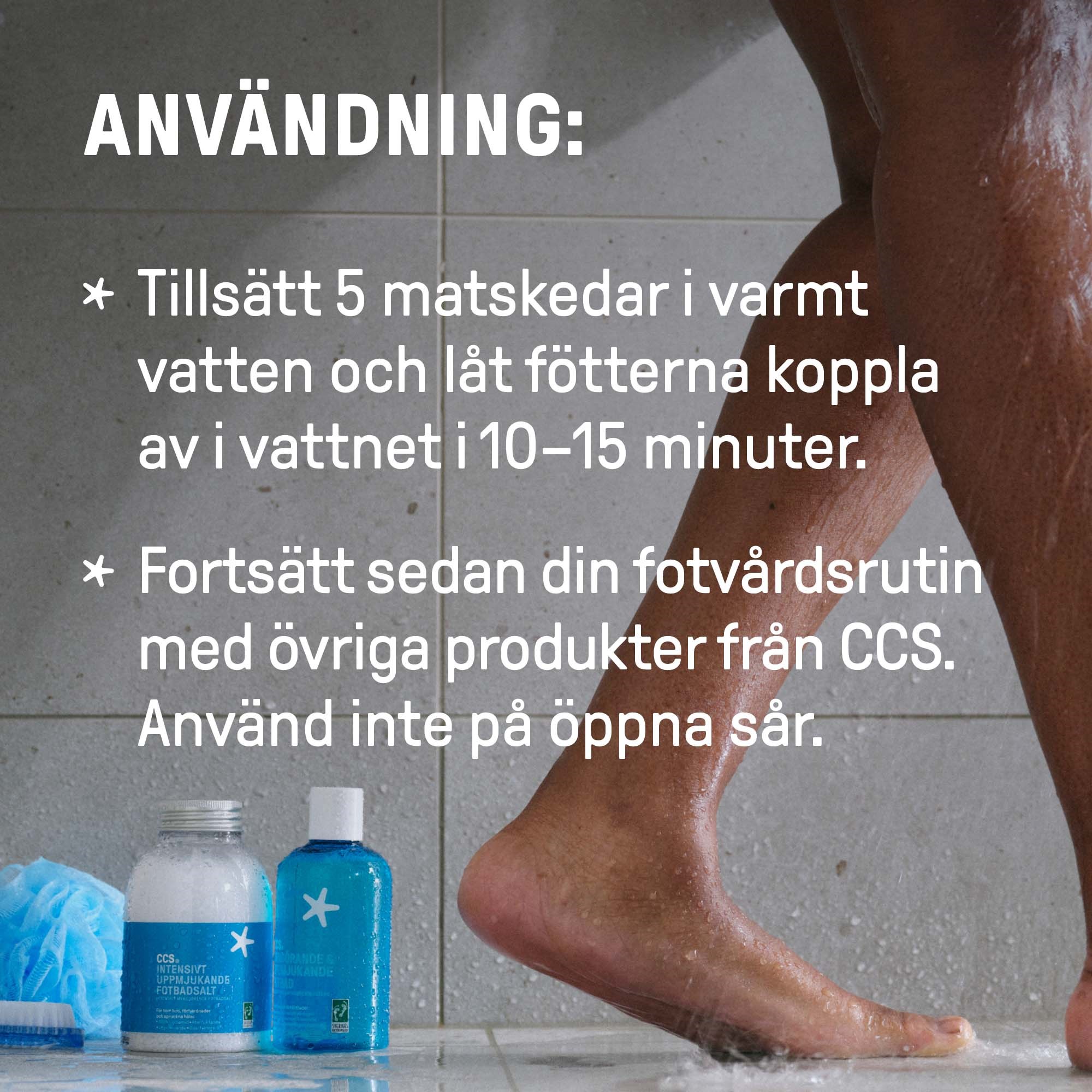 CCS Foot Fotbadsalt 310 g (obrázok 5)