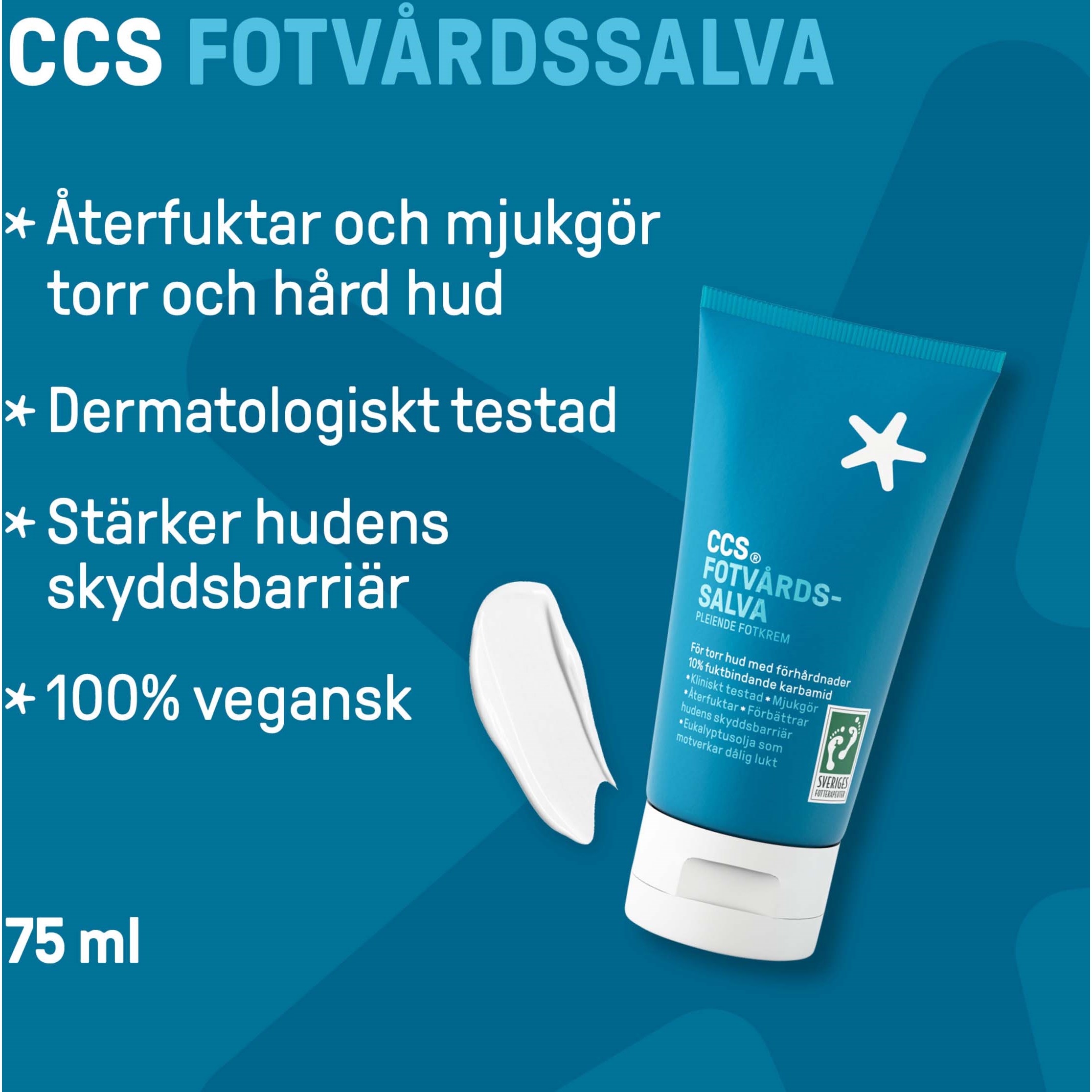 CCS Fotvårdssalva 75 ml (obrázok 3)