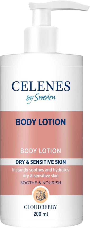 Celenes Cloudberry Body Lotion Dry & Sensitive Skin 200 ml