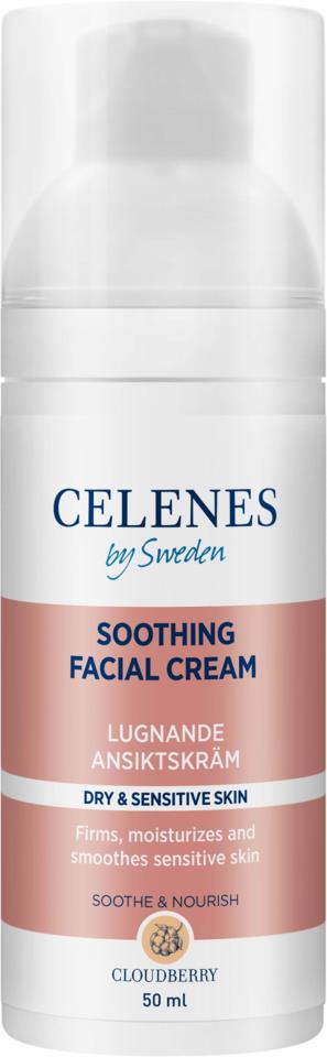 Celenes Cloudberry Soothing Facial Cream Dry & Sensitive Skin 250 ml