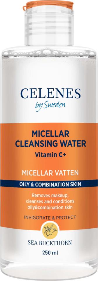 Celenes Sea Buckthorn Micellar Cleansing Water Oily & Combination Skin 250 ml