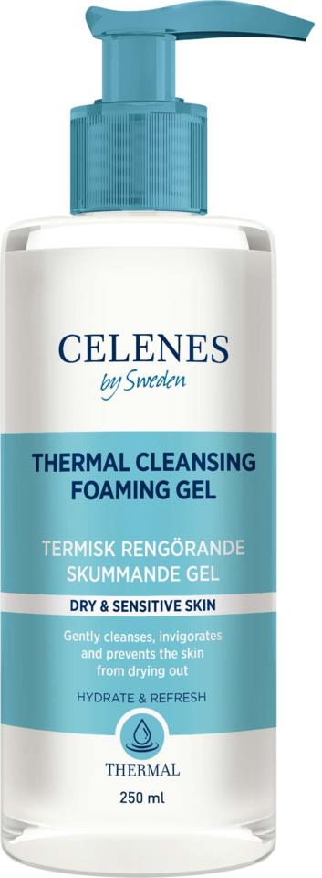 Celenes Thermal Face Cleansing Gel Dry & Sensitive Skin 250 ml