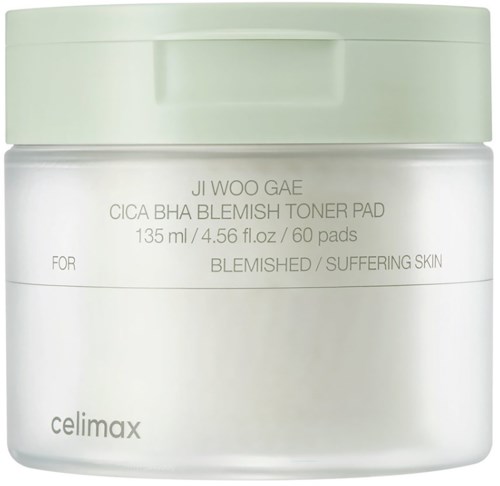 Celimax Cica BHA Blemish Toner Pad 170 ml