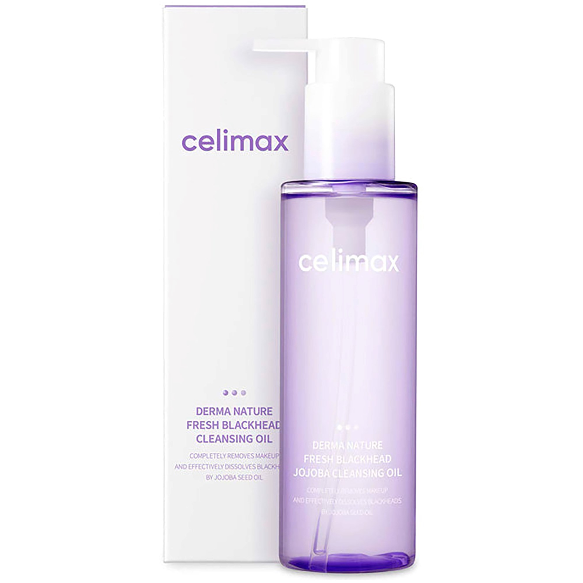 Celimax Derma Nature Fresh Blackhead Jojoba Cleansing Oil 150 ml billede