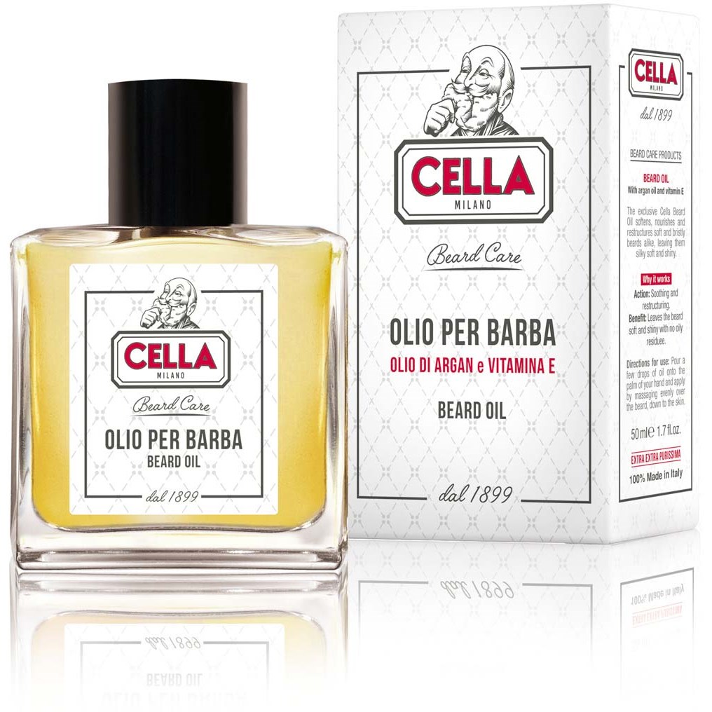 Läs mer om Cella Milano Argan Beard Oil 50 ml