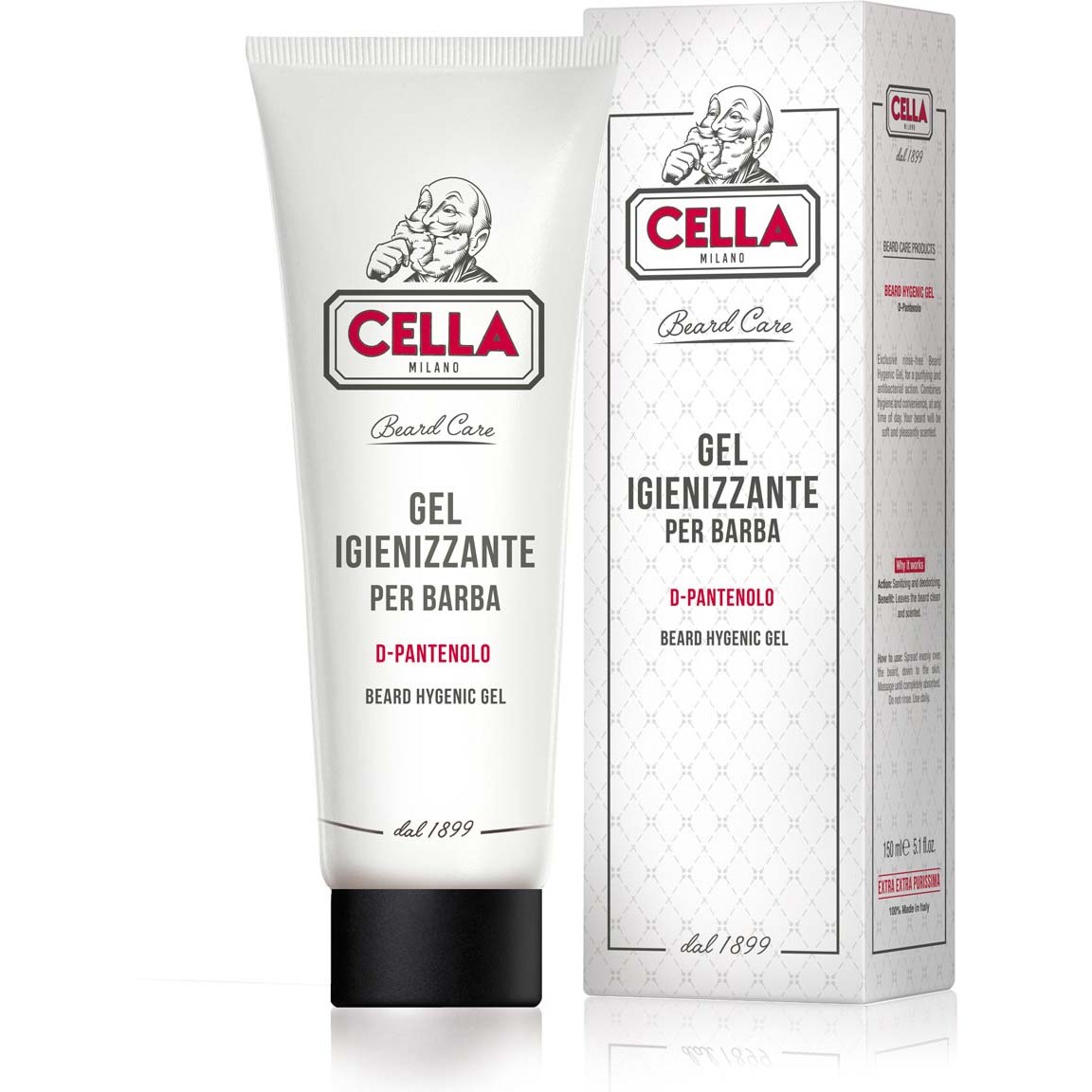 Cella Milano Beard Hygenic Gel 150 ml