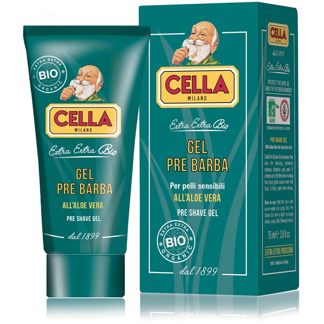 Läs mer om Cella Milano Organic Pre Shave Gel 75 ml