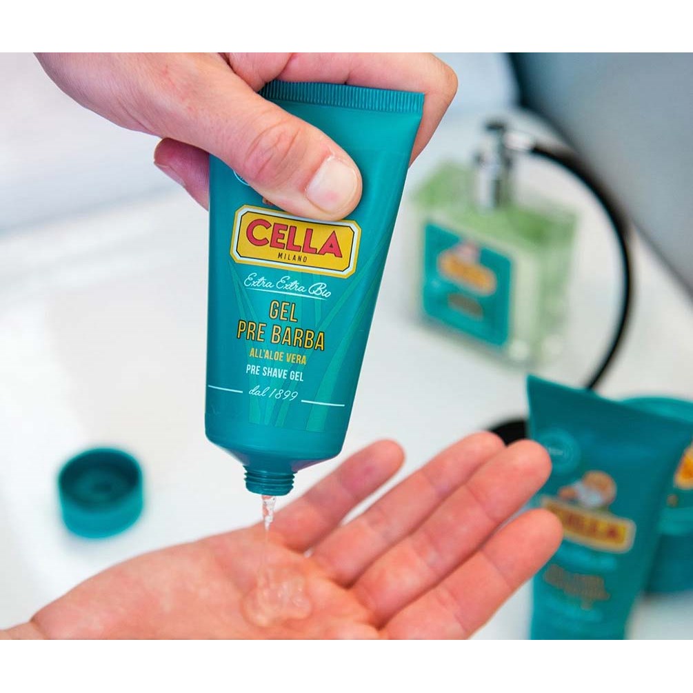 Cella Milano Organic Pre Shave Gel 75 ml (obrázok 4)