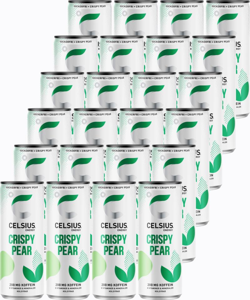 Celsius Crispy Pear 24-Pack