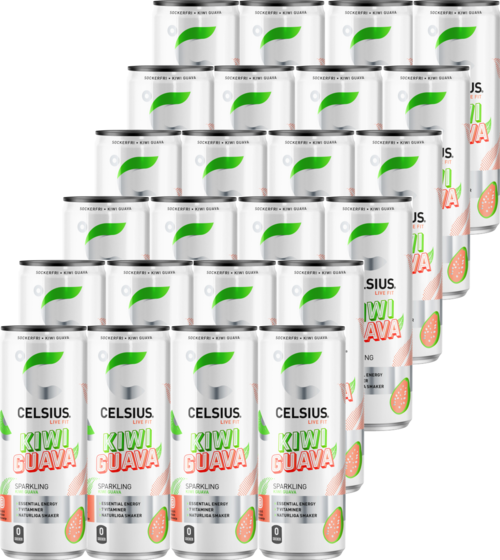 Celsius Kiwi Guava 24-Pack