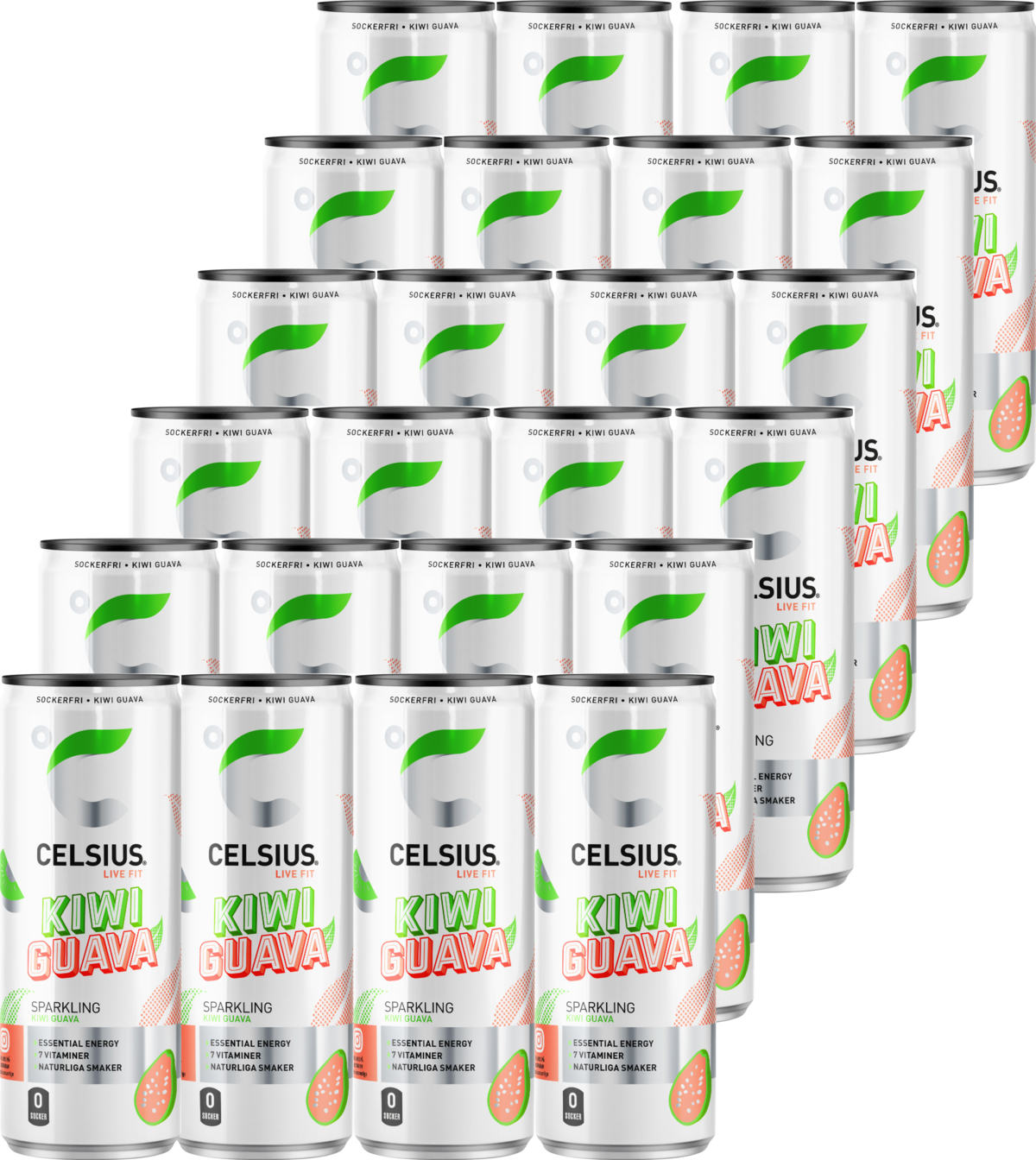 Celsius Kiwi Guava 24-Pack