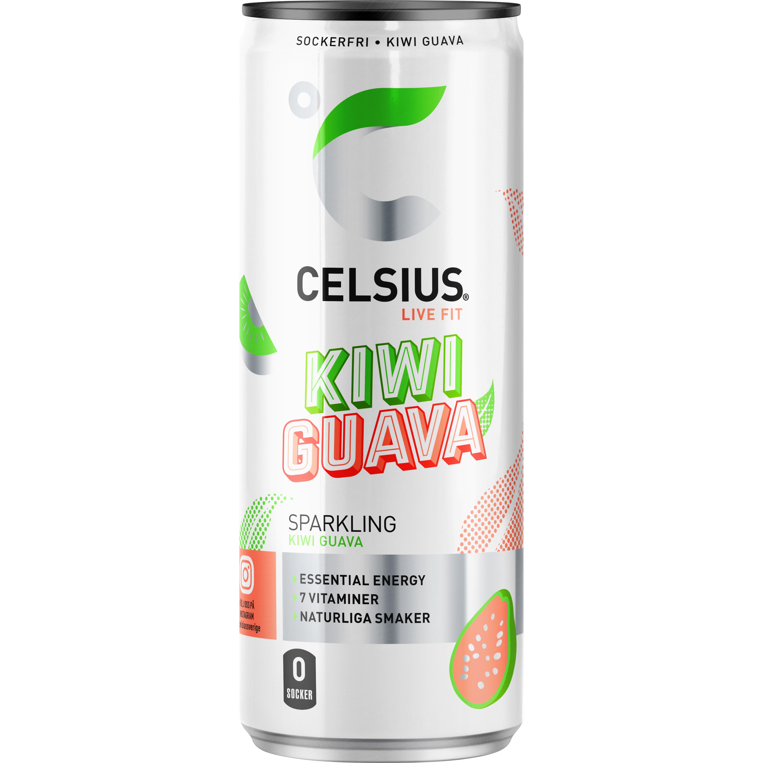 Celsius Kiwi Guava 355 ml