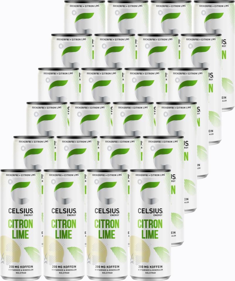 Celsius Lemon Lime 24-Pack