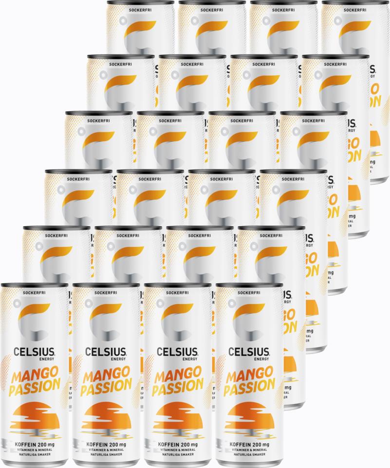Celsius Mango Passion 24-Pack