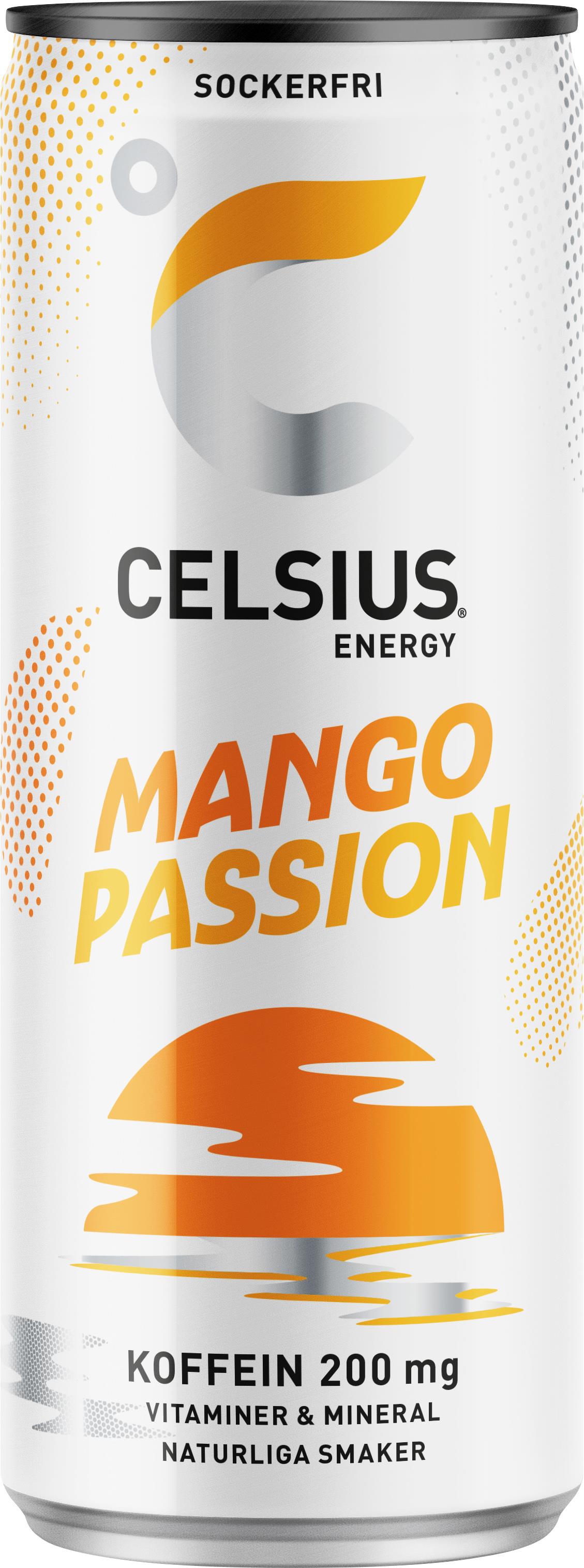 Celsius Mango Passion 355 ml
