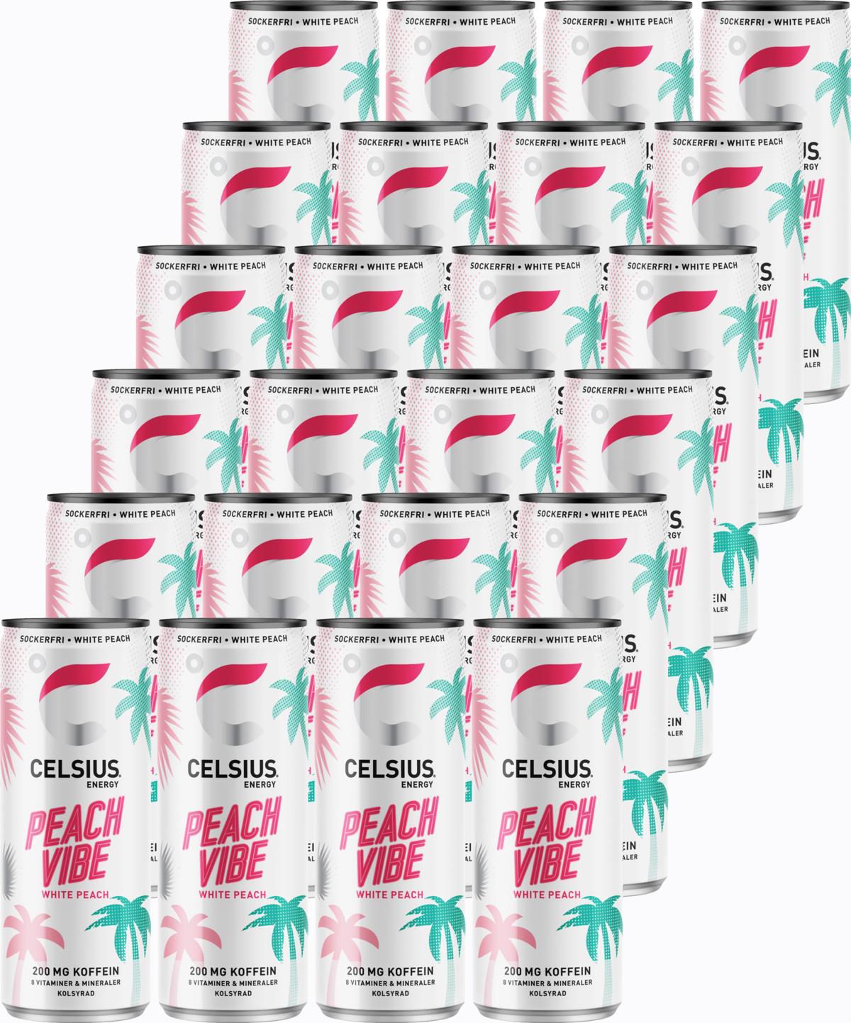 Celsius Peach Vibe 24-Pack