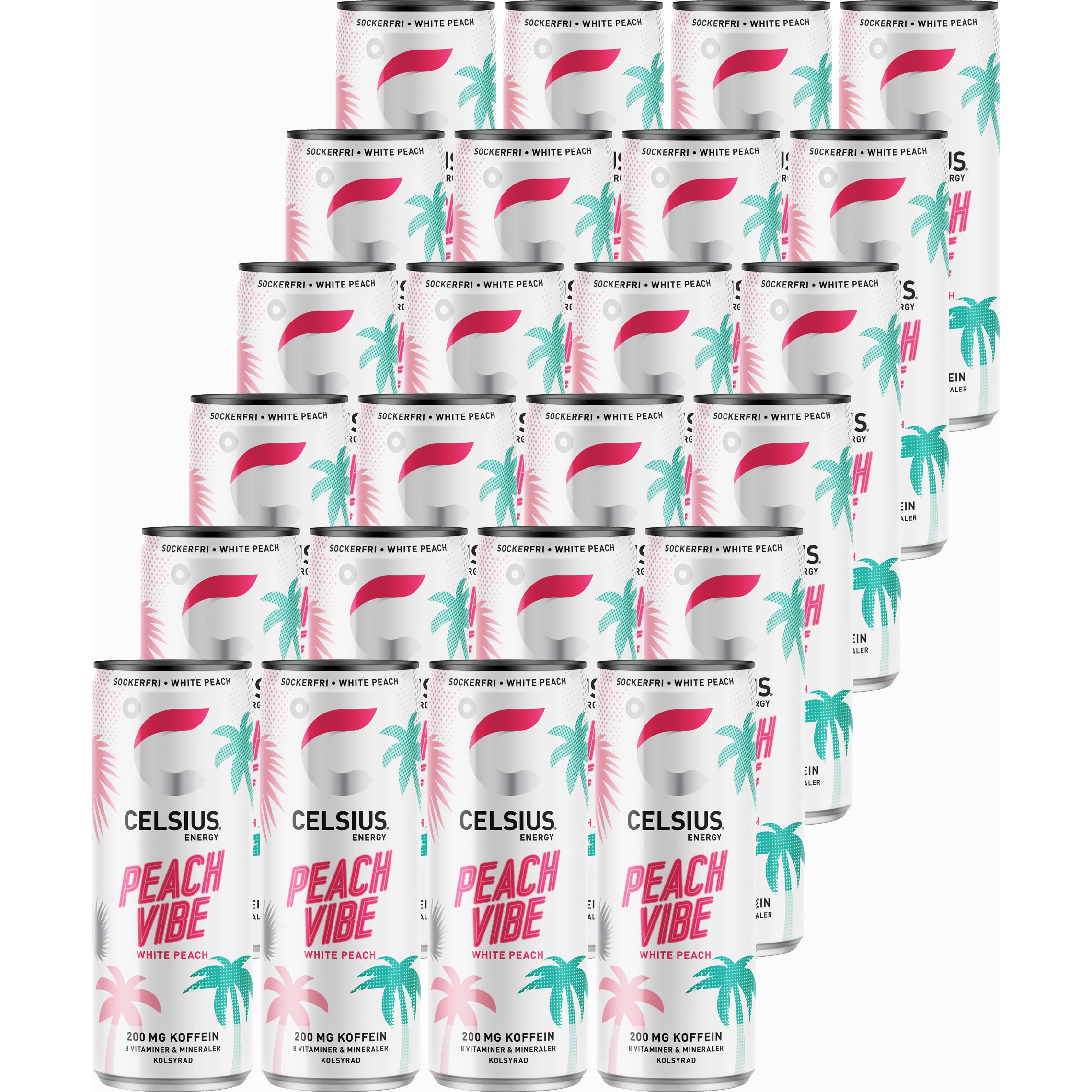 Celsius Peach Vibe 24-Pack