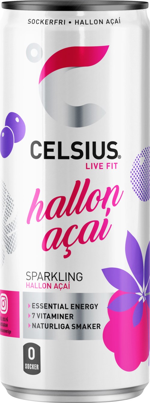 Celsius Raspberry Acai 355 ml