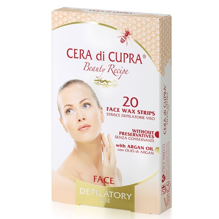 Läs mer om Cera di Cupra Beauty Recipe Face Wax Strips 30 ml