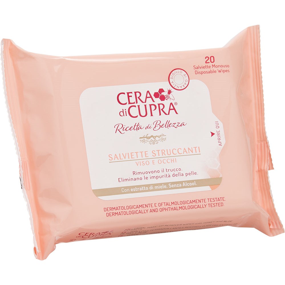 Cera di Cupra Beauty Recipe Facial Make-up Remover Wipes