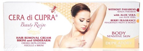Cera di Cupra Beauty Recipe Hair Removal Cream Bikini and Underarm 100 ml