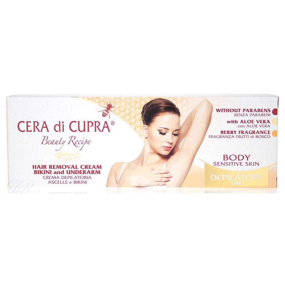 Cera di Cupra Beauty Recipe Hair Removal Cream Bikini and Underarm 100 ml